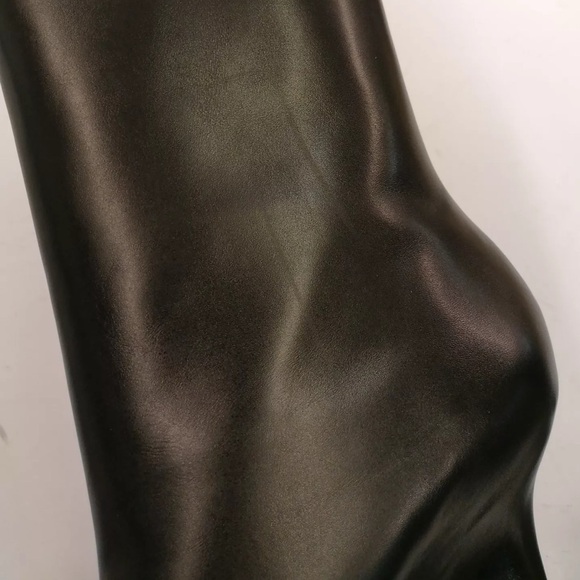 👜 GIVENCHY Leather Wedge Heel Ankle Boots - Picture 6 of 7